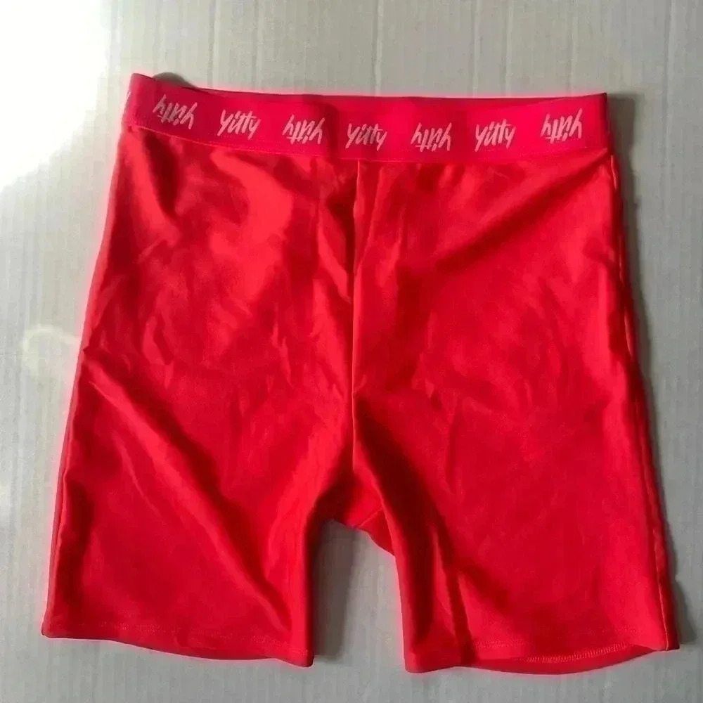 Yitty major label smoothing high waist lined shorts Sz Large women’s